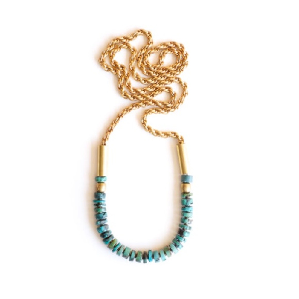 Artisan Turquoise "Arra" Necklace